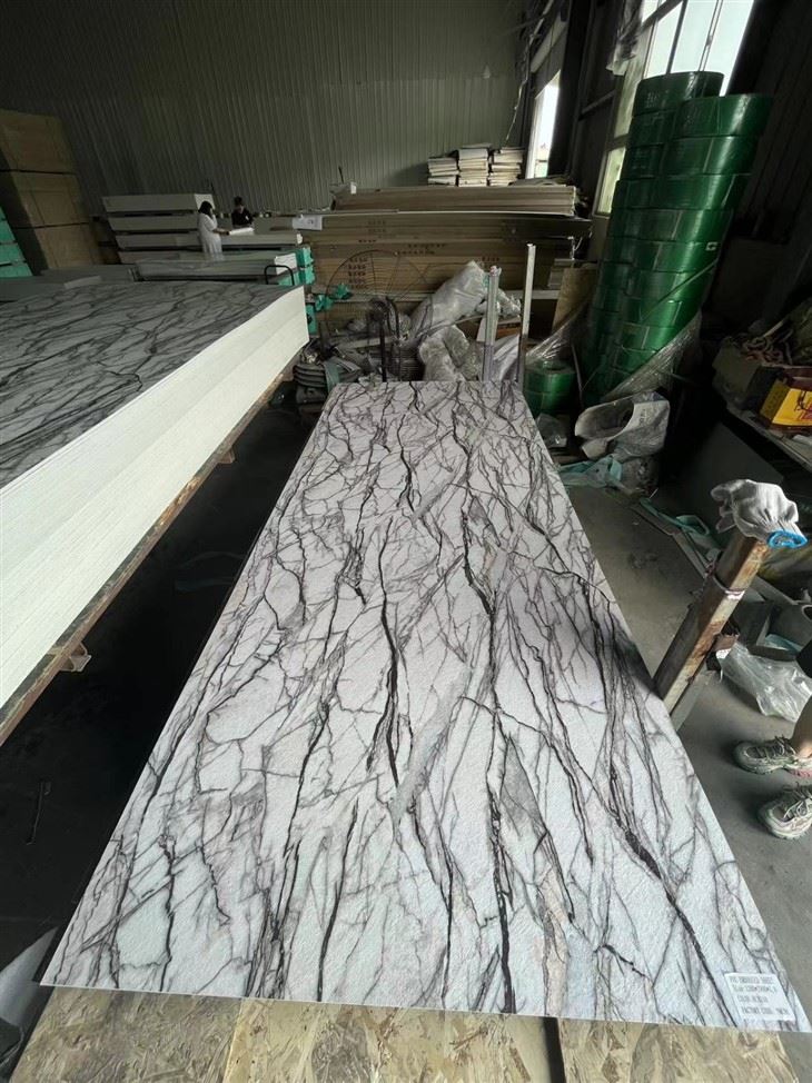 Wall Panels High Gloss Sheet PVC Marble Sheet UV Board PVC Marble Sheet For Wall