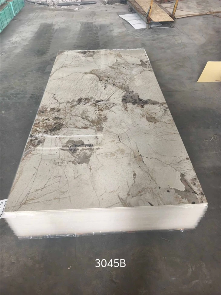 Wall Panels High Gloss Sheet PVC Marble Sheet UV Board PVC Marble Sheet For Wall